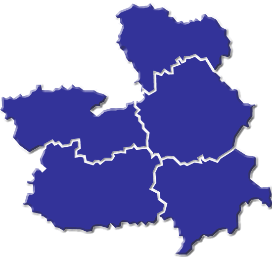 provincias region de Castilla La Mancha